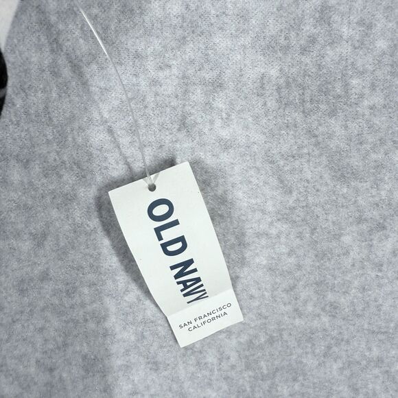 Old Navy T-Shirt Dress Women Sz M Black/Gray Palm Leaves Botanical Stretch - Picture 3 of 11